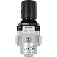 R&eacute;gulateur de d&eacute;bit dair interm&eacute;diaire, 3/8" NPT, PSI max. de 220 PSI, Canalisation Groupe Belzile Dickner