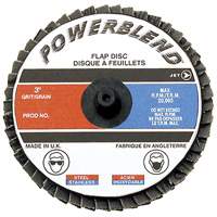 POWERBLEND Roll-on Flap Disc, 2" x Type R, Z120 Grit, Zirconia Alumina Groupe Belzile Dickner