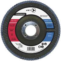 PowerBlend Flap Disc, 7" x 7/8", Type 29, Z40 Grit, Zirconia Alumina Groupe Belzile Dickner