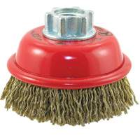 Brosse-boisseau &agrave; fils ondul&eacute;s MAXI-CRIMPED de premi&egrave;re qualit&eacute; Groupe Belzile Dickner