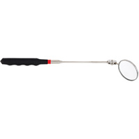 Round Face Telescopic Mirror, Circular, 2-1/4" L x 2-1/4" W, Telescopic Groupe Belzile Dickner