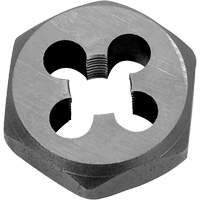 Hexagon Rethreading Bolt Die, 11/16" Dia., 5/16"-18 Thread, Chromium Steel Groupe Belzile Dickner