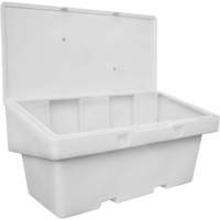 Salt Sand Container SOS, With Hasp, 72" x 36" x 36", 36 cu. Ft., Grey Groupe Belzile Dickner