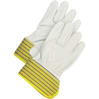 Gants d'ajusteur classiques, Grand, Paume en Cuir fleur de vache, Doublure en Molleton Groupe Belzile Dickner