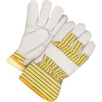 Gants d'ajusteur classiques avec paume renforc&eacute;e, Taille unique, Paume en Cuir fleur de vache, Doublure en Thinsulate Groupe Belzile Dickner