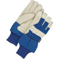 Gants d'ajusteur, Grand, Paume en Cuir fleur de porc, Doublure en Thinsulate Groupe Belzile Dickner