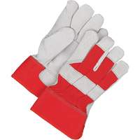 Gants d'ajusteur, Taille unique, Paume en Cuir de porc refendu, Doublure en Thinsulate Groupe Belzile Dickner