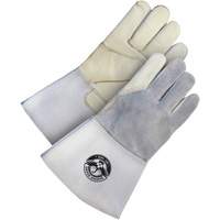 Gants de soudage en cuir fleur utilitaire Gander Brand, Cuir fleur de vache, Taille Grand Groupe Belzile Dickner