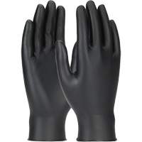 Gants jetables ambidextres Grippaz Skins, Grand, Nitrile, 6 mils, Sans poudre, Noir Groupe Belzile Dickner