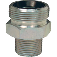 Boss Ground Joint Spud, Iron, 2", Male NPT Groupe Belzile Dickner