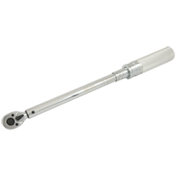 Heavy-Duty Micro-Adjustable Torque Wrench, Click, 3/8" Square Drive, 10 - 100 ft-lbs. Groupe Belzile Dickner