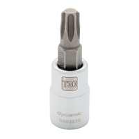 Bit Socket, Torx&reg;, T27 x 1-1/2" L, 1/4" Drive Groupe Belzile Dickner