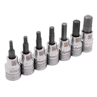 Standard SAE Socket Set, 7 Pcs Groupe Belzile Dickner