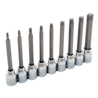 Long Socket Set, Torx&reg;, 3/8" Drive, 9 Pcs Groupe Belzile Dickner