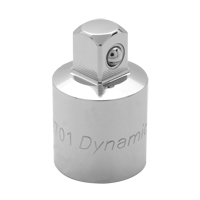 Adaptor Socket, 1/2" Drive, 3/8" Socket, 1.4" L, Ball Groupe Belzile Dickner