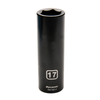 Metric Socket, Impact, 8 mm, 1/2" Drive, 6 Points, Deep Groupe Belzile Dickner