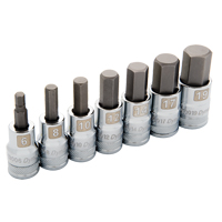 Standard Metric Socket Set, 7 Pcs Groupe Belzile Dickner