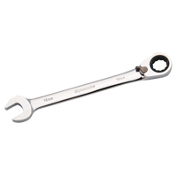 Reversible Combination Ratcheting Wrench, 12 Point, 8mm, Chrome Finish Groupe Belzile Dickner