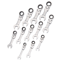 Stubby Wrench Set, Combination, 12 Pieces, Metric Groupe Belzile Dickner
