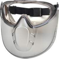 Lunettes de s&eacute;curit&eacute; Capstone Shield avec &eacute;cran facial amovible, Lentille Transparent, Antibu&eacute;e, Ventilation Directe/Ferm&eacute; Groupe Belzile Dickner
