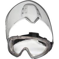 Lunettes de s&eacute;curit&eacute; Capstone Shield avec &eacute;cran facial amovible, Lentille Transparent, Antibu&eacute;e, Ventilation Directe/Ferm&eacute; Groupe Belzile Dickner