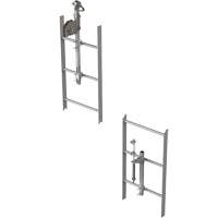 Anneau en D avec plaque d'ancrage Groupe Belzile Dickner