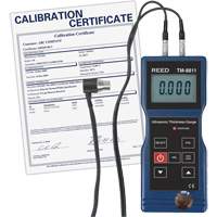 Thickness Gauge with ISO Certificate, Digital Display, Ultrasound, 0.05" to 7.9" (1.5 mm to 200 mm) Range Groupe Belzile Dickner