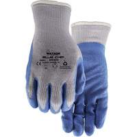 Gants enduits Stealth Blue Chip, Grand, R&ecirc;vetement Latex de caoutchouc, Calibre 10, Enveloppe en Polyester Groupe Belzile Dickner