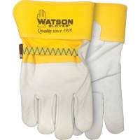 Double Trouble Gloves, One Size, Grain Cowhide Palm Groupe Belzile Dickner