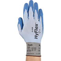 Gants Hy-Flex 11-518, Taille Petit/7, Calibre 18, Rev&ecirc;tement Polyur&eacute;thane, Enveloppe en Dyneema, ASTM ANSI niveau A2/EN 388 niveau B Groupe Belzile Dickner