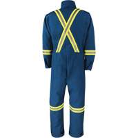 Combinaison de luxe Dupont Nomex IIIA, Taille 3T-Grand (grande taille), Bleu royal, 6 cal/cm² Groupe Belzile Dickner