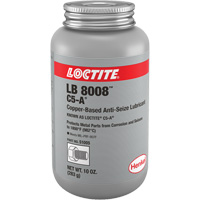 Copper Based Anti-Seize Lubricant, 10 oz., Brush Top Can, 1800°F (982°C) Max Temp. Groupe Belzile Dickner