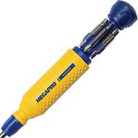 Original Stainless Steel 15-in-1 Multi-Bit Screwdriver, 8-37/50" L, Textured Handle Groupe Belzile Dickner