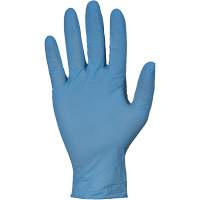 Gants jetables RDNPF KeepKleen, Grand, Nitrile, 4 mils, Sans poudre, Bleu, Classe 2 Groupe Belzile Dickner
