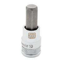 Standard Metric Bit Socket, 5 mm x 1-9/10" L, 3/8" Drive Groupe Belzile Dickner