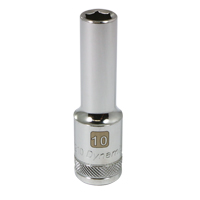 Metric Socket, 10 mm, 1/2" Drive, 6 Points, Deep Groupe Belzile Dickner