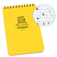 Carnet de notes de poche &agrave; spirale, Couverture souple, Jaune, 100 Pages, 4" , 6"  Groupe Belzile Dickner
