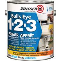 Bulls Eye 1-2-3<sup>®</sup> Water-Base Primer, 3.78 L, Gallon, White NKF446 | Dickner Inc