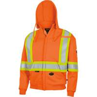 338SF Capuche &agrave; fermeture &eacute;clair ignifug&eacute;e, Hommes, T-Grand, Orange haute visibilit&eacute;, 22 cal/cm² Groupe Belzile Dickner