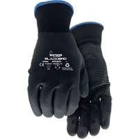 Gants enduits Stealth Blackbird, T-Grand, R&ecirc;vetement Nitrile micromousse, Calibre 15, Enveloppe en Polyester Groupe Belzile Dickner