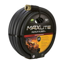 MAXLite™ Water Hose, Rubber, 3/4" dia. x 50' L NM930 | Dickner Inc