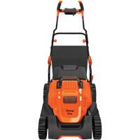 Lawn Mower with Comfort Grip Handle, Push Walk-Behind, Electric, 17" Cutting Width Groupe Belzile Dickner