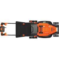 Lawn Mower with Comfort Grip Handle, Push Walk-Behind, Electric, 17" Cutting Width Groupe Belzile Dickner