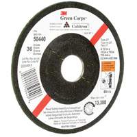 Green Corps Flexible Grinding Wheel, 4-1/2" x 1/8", 7/8" Arbor, Ceramic, Type 27 Groupe Belzile Dickner