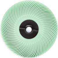 Scotch-Brite Radial Bristle Disc, Aluminum Oxide, 1 Micron Grit, 3" Dia. Groupe Belzile Dickner