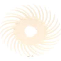 Scotch-Brite Radial Bristle Disc SR, Ceramic, 2" Dia. Groupe Belzile Dickner