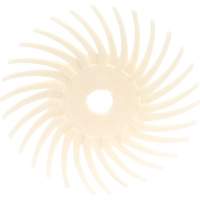 Scotch-Brite Radial Bristle Disc SR, Ceramic, 3" Dia. Groupe Belzile Dickner