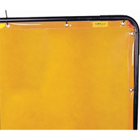 Rideau Lavashield, 68,5" x 68,5", Transparence &eacute;lev&eacute;, Jaune Groupe Belzile Dickner