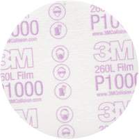 Hookit Finishing Film Disc, 5" Dia., P1000 Grit, Aluminum Oxide Groupe Belzile Dickner