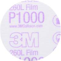 Gold Hookit Disc, 3" Dia., P1000 Grit, Aluminum Oxide, C-Weight Groupe Belzile Dickner